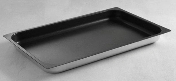Pojemnik aluminiowy GN 1/1 z powłoką nieprzywierającą taca 65 | Hendi 805534