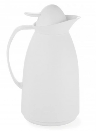 Termos ze szklanym wkładem biały Hendi 449707