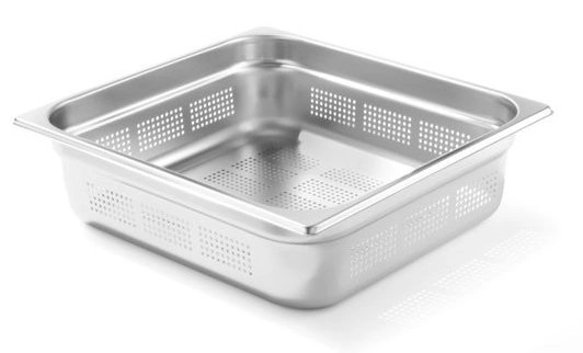 Pojemnik GN 2/3 - Perforowany - 354x325 mm | Hendi 802328