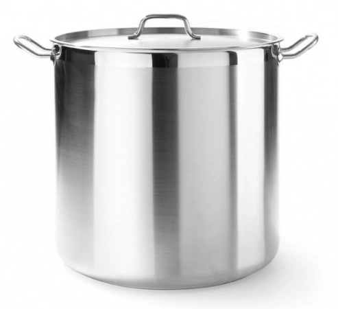 Garnek wysoki Profi Line z pokrywką, dno Sandwich 24 l; śr. 320 x 300 h | Hendi 832608