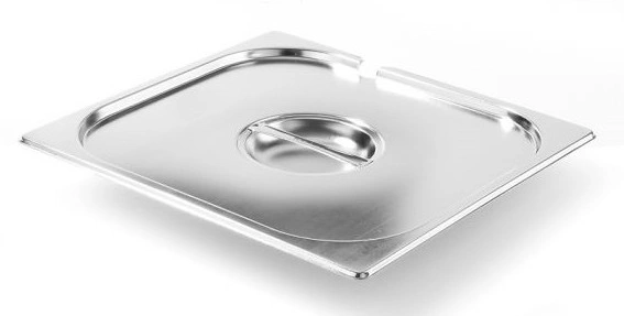 Pokrywka do GN Kitchen Line - z wycięciem na chochlę GN 2/3 | Hendi 806920