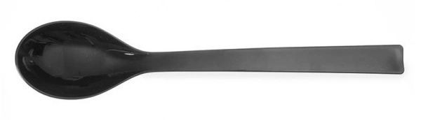 Łyżka do sałatek z tworzywapoj. 0,06 l, czarna | Hendi 564455