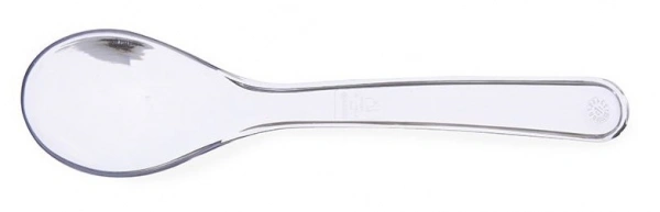 Łyżka do sałatek z tworzywa poj. 0,03 l, przezroczysta | Hendi 564202