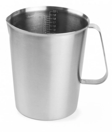 Miarka stalowa z podziałką 1 l | Hendi 516201