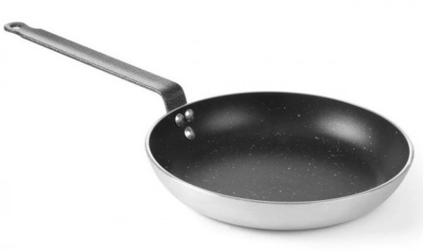 Patelnie aluminiowe z powłoką nieprzywierającą – „Marble Professional” śr. dna 220 mm | Hendi 627624