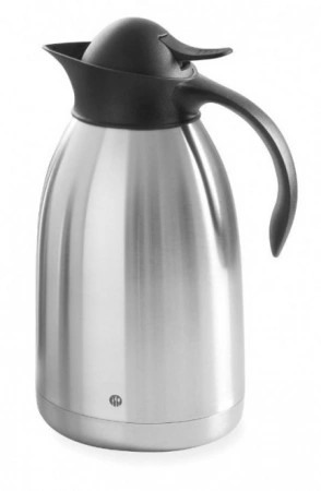 Termos stalowy do kawy z przyciskiem - 1,5 l