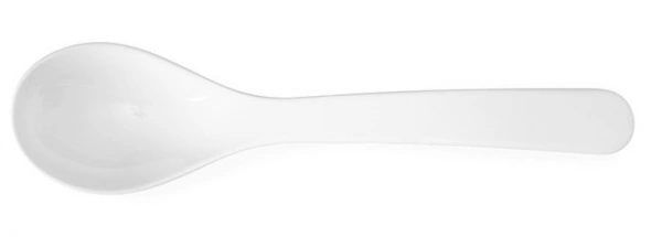 Łyżka do sałatek z tworzywa poj. 0,03 l, biała | Hendi 564103