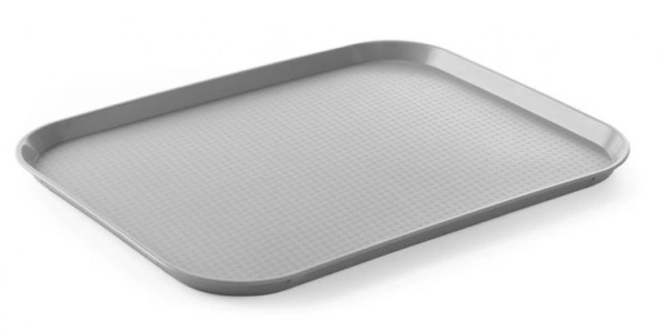 Taca z polipropylenu - FAST FOOD 305x415 mm szara | Hendi 878903