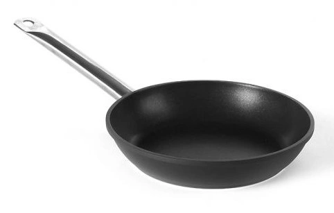 Patelnia indukcyjna Profi Line z odlewu aluminium powlekana tytanem śr. 240 mm | Hendi 629154