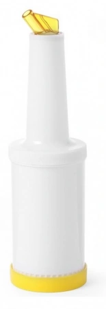 Dyspenser barmański 2-częściowy żółty | Hendi 557648