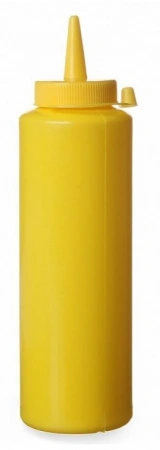 Dyspenser do zimnych sosów0,70 żółty | Hendi 557907