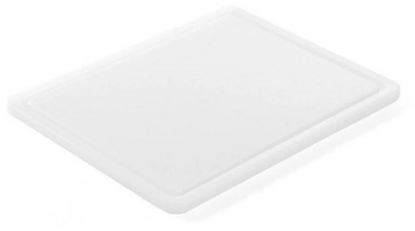 Deska do krojenia HACCP - GN 1/2 biała do nabiału | Hendi 826102