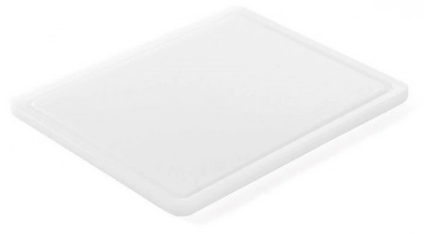 Deska do krojenia HACCP - GN 1/1 biała do nabiału | Hendi 826003