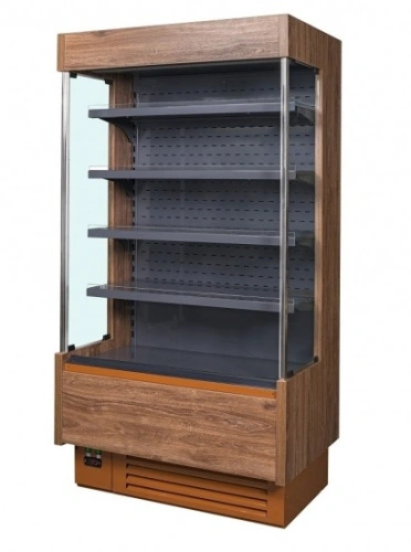 Regał chłodniczy otwarty z roletą nocną, głębokość 635 mm | COLD BERGAMO R