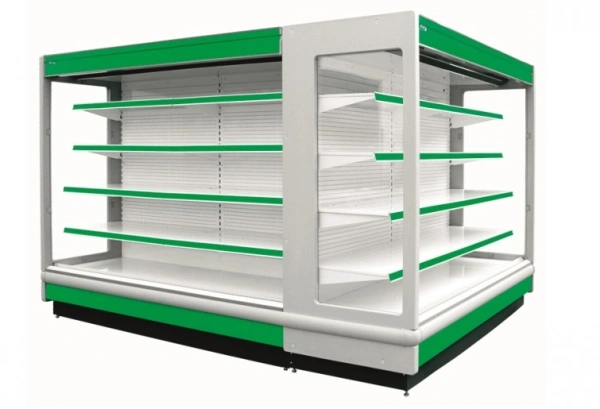 Otwarty regał chłodniczy z przeszkolonymi bokami, głębokość 930 mm, wysokość 2,2m | COLD OXFORD R PS