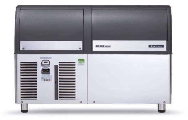 Kostkarka EC 206 137 kg/24h wymuszony odpływ skroplin