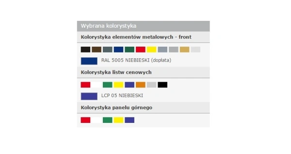 Szafa chłodnicza, wzmocnione półki | IGLOO OLA 2 GASTRO