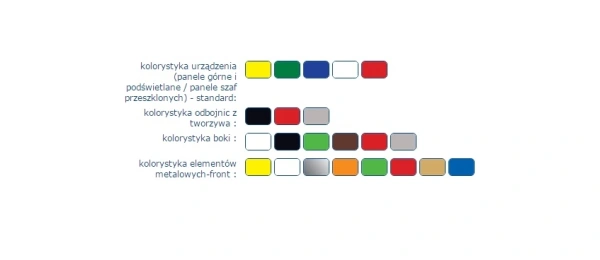 Otwarty regał chłodniczy ze pełnymi półkami, głębokość 660mm, wysokość 1,55m | COLD ALABAMA R NA