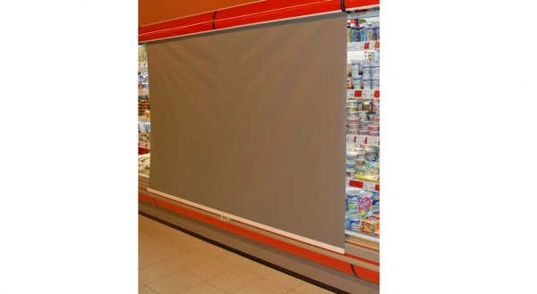 Otwarty regał chłodniczy z przeszklonymi bokami, głębokość 655 mm | COLD REMO R*655