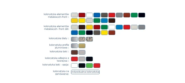 Lada chłodnicza z uchylną szybą frontową, głębokość 1200mm | COLD MODENA W PVU