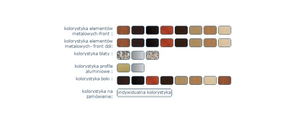 Lada chłodnicza z podnoszoną szybą frontową | drewniana obudowa | głębokość 1200mm | COLD MODENA W PSP k D