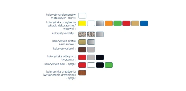 Witryna chłodnicza cukiernicza z giętą szybą, głębokość 995 mm | COLD AMARETTO C G-g