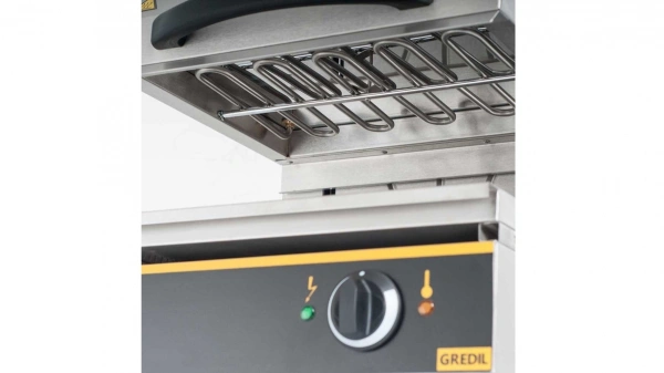 Salamander elektryczny - szerokość 450 mm