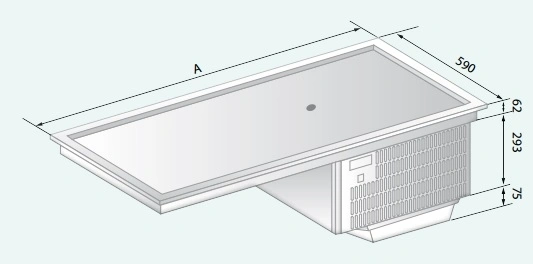 Płyta chłodnicza do zabudowy Dora-Metal Płyta chłodnicza do zabudowy Dora-Metal
