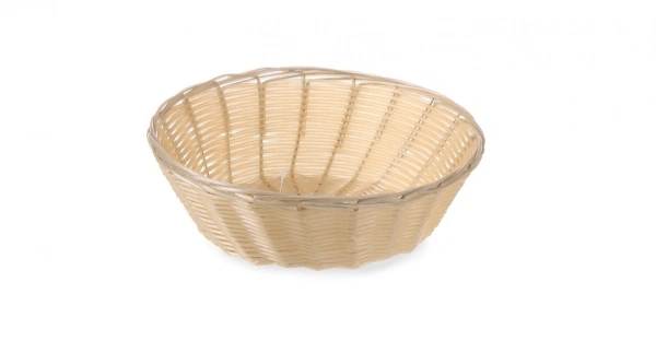 Kosz okrągły z polirattanu - średnica 20 cm