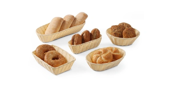 Kosz na pieczywo owalny 375 x 150 x 75 mm