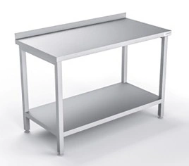 Stół nierdzewny z półką - 50-280 cm Stół nierdzewny z półką - 50-280 cm
