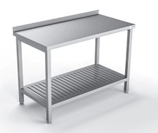 Stół roboczy z półką gretingową - 50-280 cm