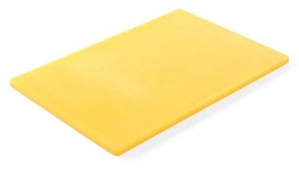 Deska do krojenia HACCP450x300żółta do surowego drobiu | Hendi 825563