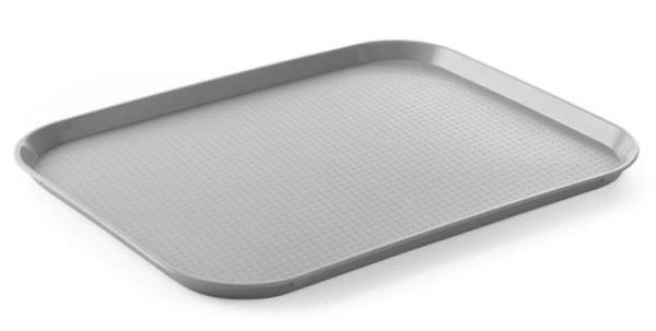 Taca z polipropylenu - FAST FOOD 350x450 szara | Hendi 878804