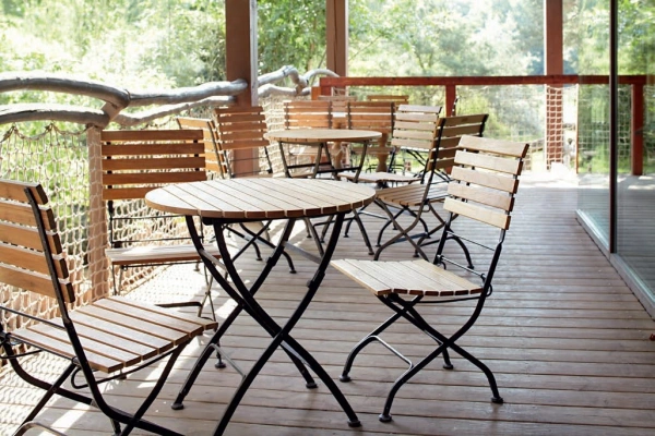 Stolik do lokalu okrągły 80cm | Go In Galicja