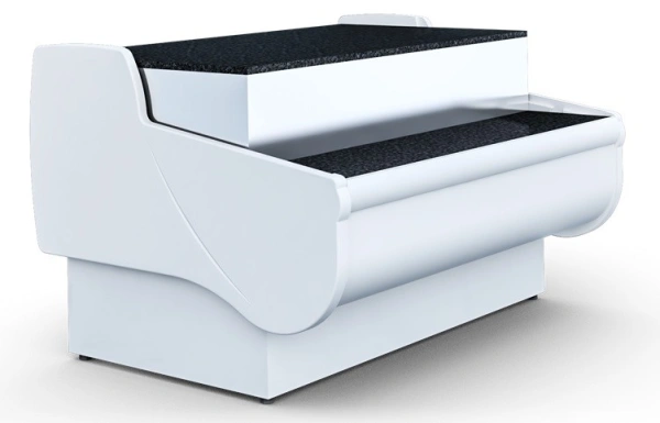 Lada sklepowa, blat granitowy, 2-stopniowa | IGLOO BASIA 2