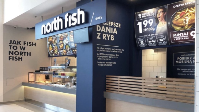 Restauracja North Fish - Galeria Morena, Gdańsk