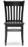 Krzesło do kawiarni czarne | Go In Bistro