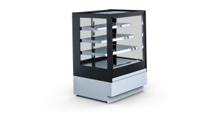 Witryna cukiernicza, przeszklona, neutralna | IGLOO CUBE 2 NEUTRAL