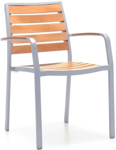 Krzesło aluminiowe z oparciami | Go In Isola