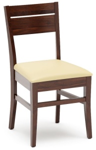 Krzesło tapicerowane brazowe | Go In Elegante