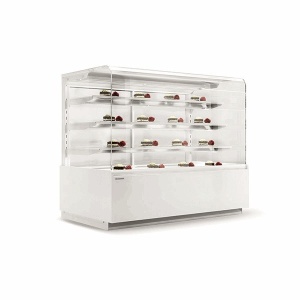 Witryna cukiernicza z giętą szybą | LCC CARINA 05