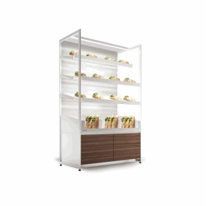 Regał piekarniczy z koszem na bułki | RNL LEO 02