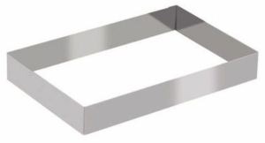 Rant prostokątny aluminiowy 39x29cm, 59x39cm