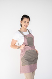 Fartuch kelnerski pełny, damski, nowoczesny | Luub Anden