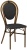 Krzesło kawiarniane plecione czarne | Go In Cava Pico
