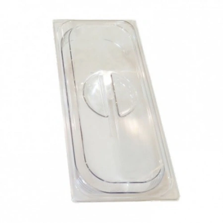 Płaska pokrywka do kuwety na lody 360x165 mm | KZ-CP3616