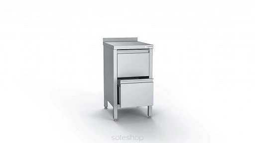 Stół roboczy z szufladami