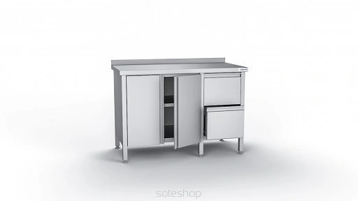 Stół roboczy z szafką i szufladami - 80-160 cm
