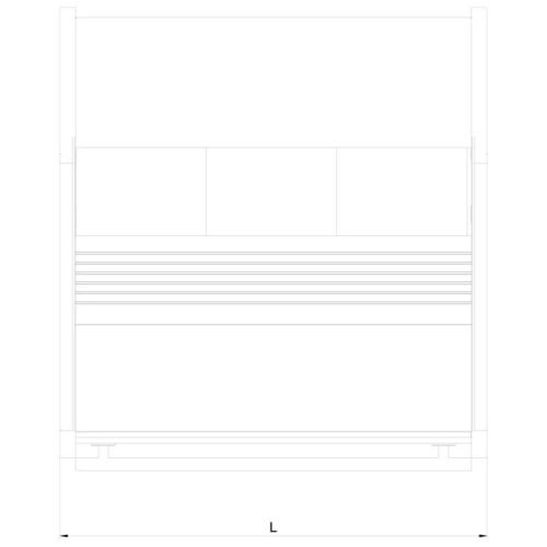 Lada chłodnicza JUKA L-1 HAWANA 115 Lada chłodnicza JUKA L-1 HAWANA 115